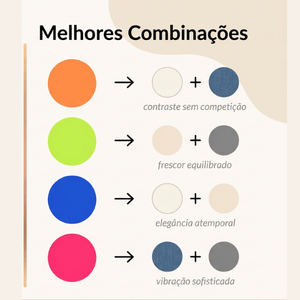 Do neon ao terroso: O mapa definitivo para combinar os tons vibrantes de 2026 (sem errar e sem gastar rios de dinheiro)