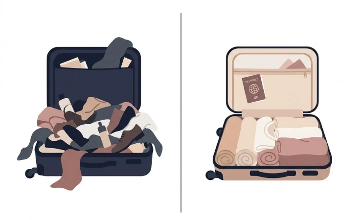 O Segredo da Mala de Viagem Perfeita ✈️ 5 O Mindset da Viajante Inteligente